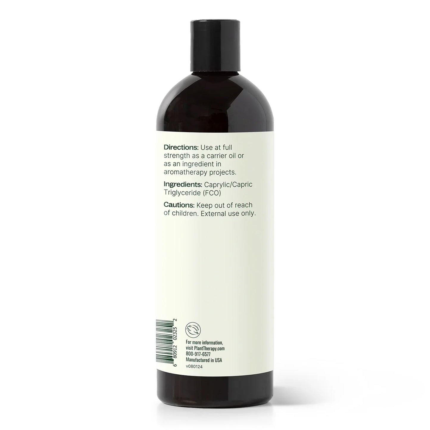 Coconut (Fractionated) Carrier Oil 16oz (473mls)
