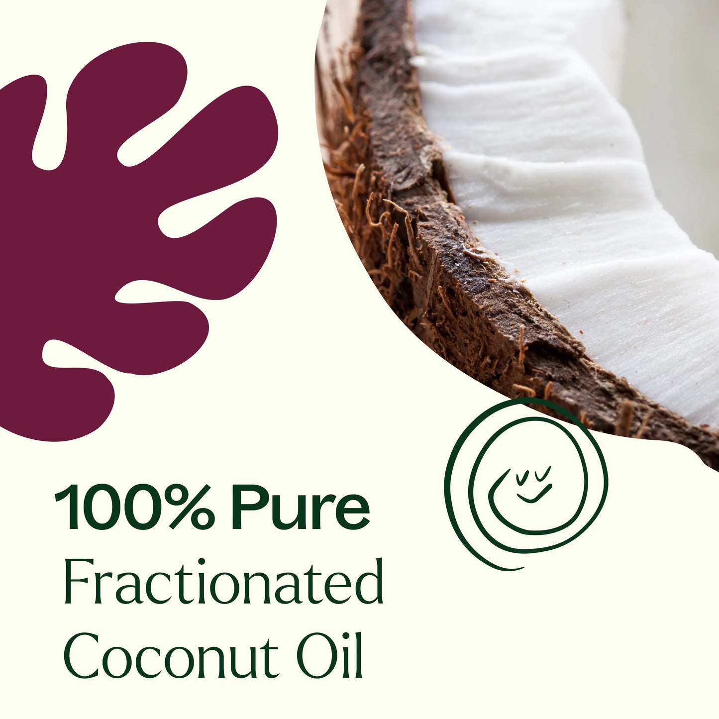 Coconut (Fractionated) Carrier Oil 16oz (473mls)