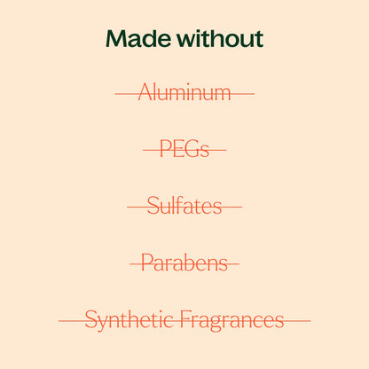 Grapefruit Cardamom Natural Deodorant