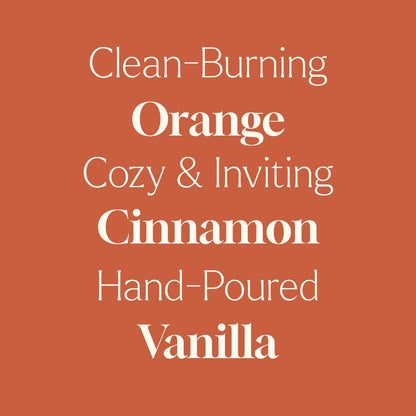 Orange Spice Naturally Scented Candle
