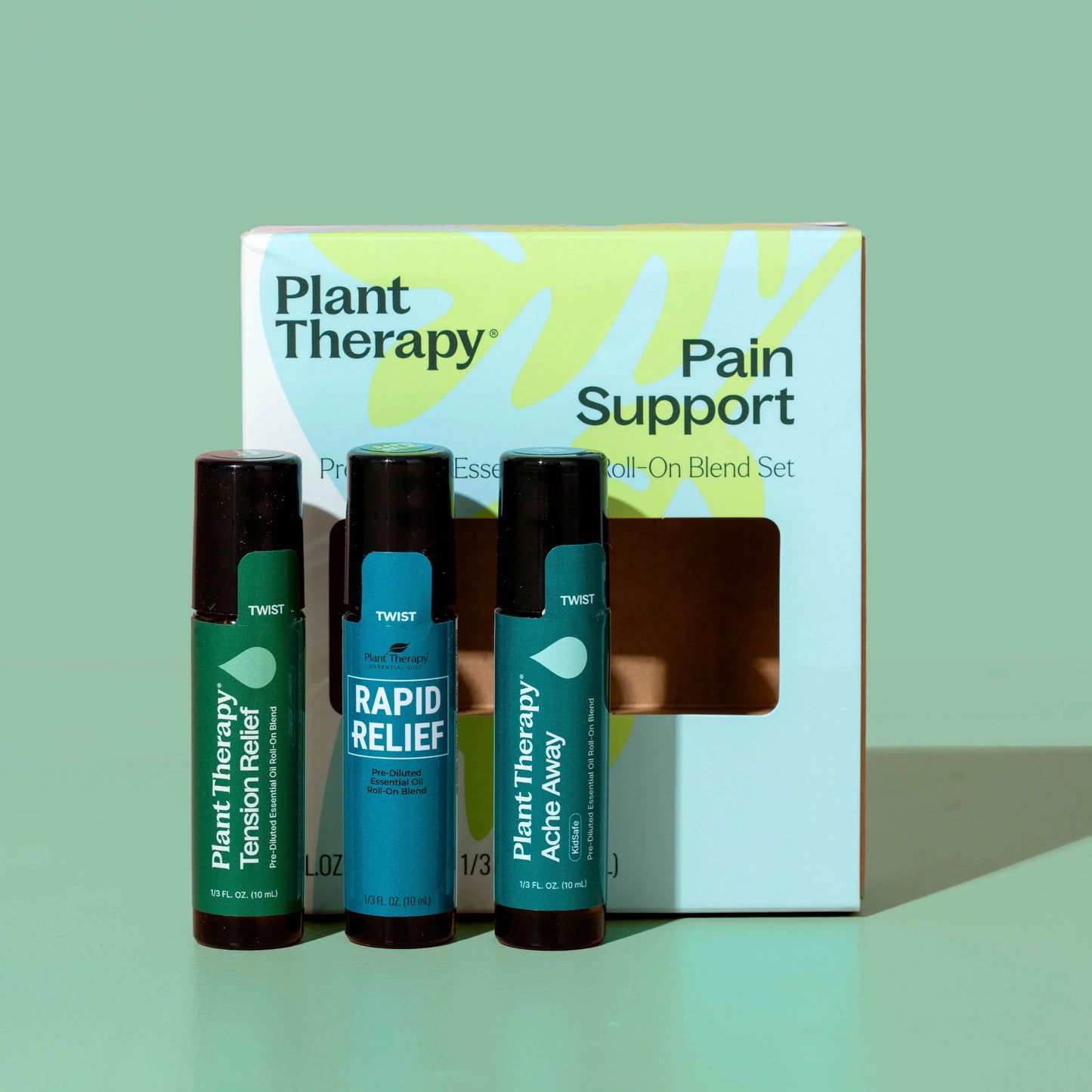 Pain Support Essential Oil Blend Roll-On Set