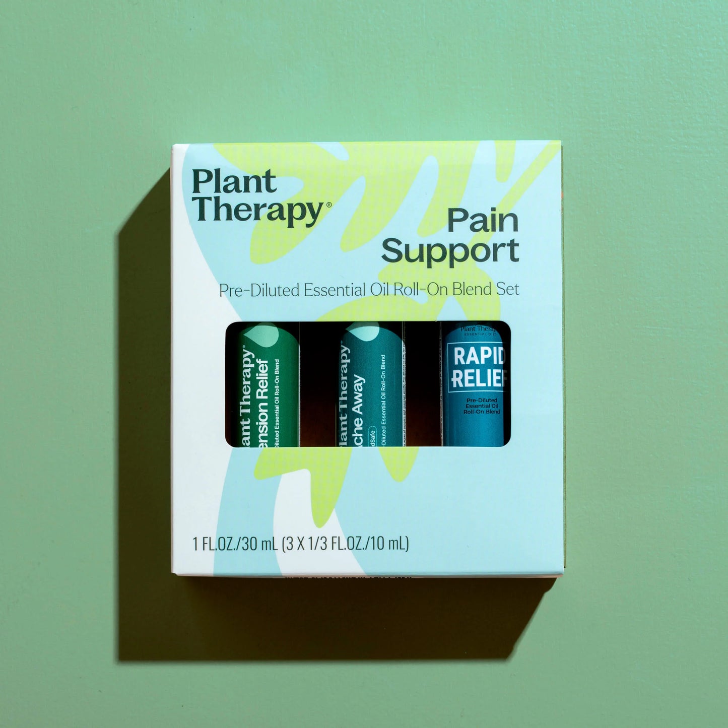 Pain Support Essential Oil Blend Roll-On Set
