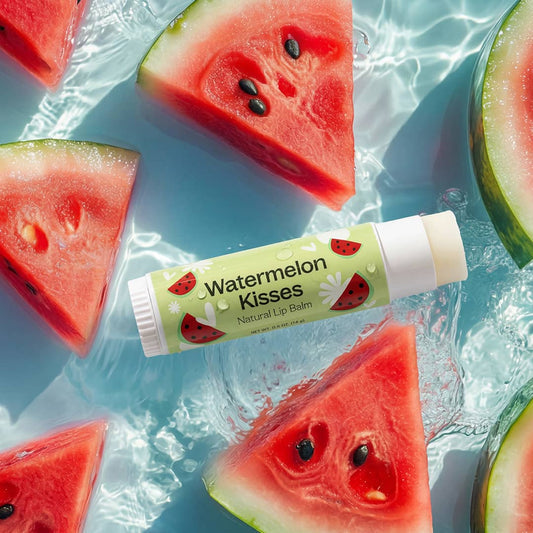 GIANT! Watermelon Kisses Natural Lip Balm