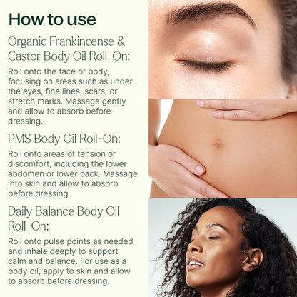 Women's Ritual Body Oil Roll-On Trio