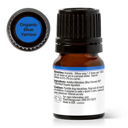 Blue Yarrow Organic Essential Oil
