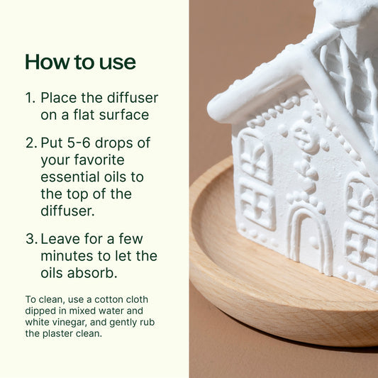 Gingerbread House Passive Diffuser