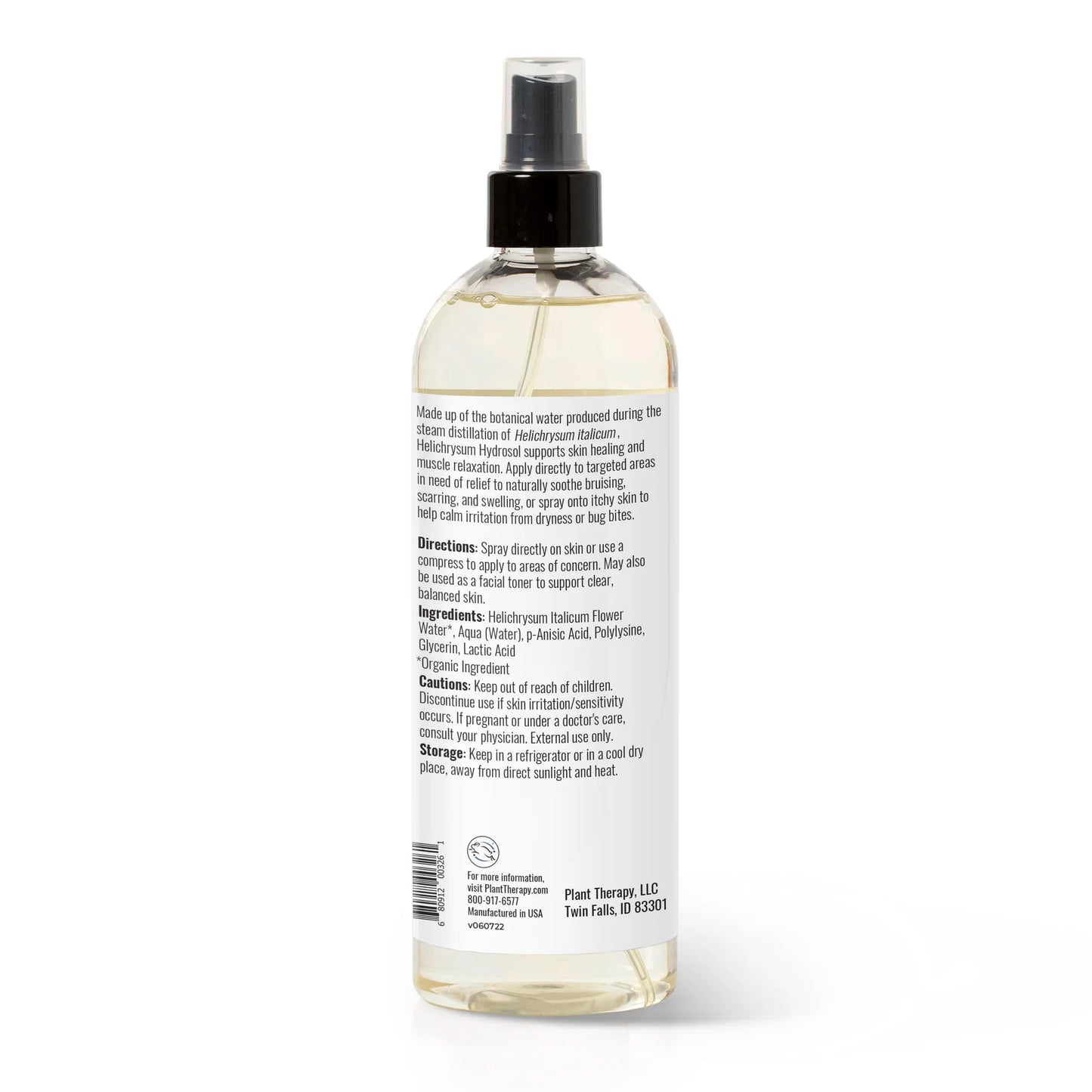 Helichrysum ORGANIC Hydrosol 473ml