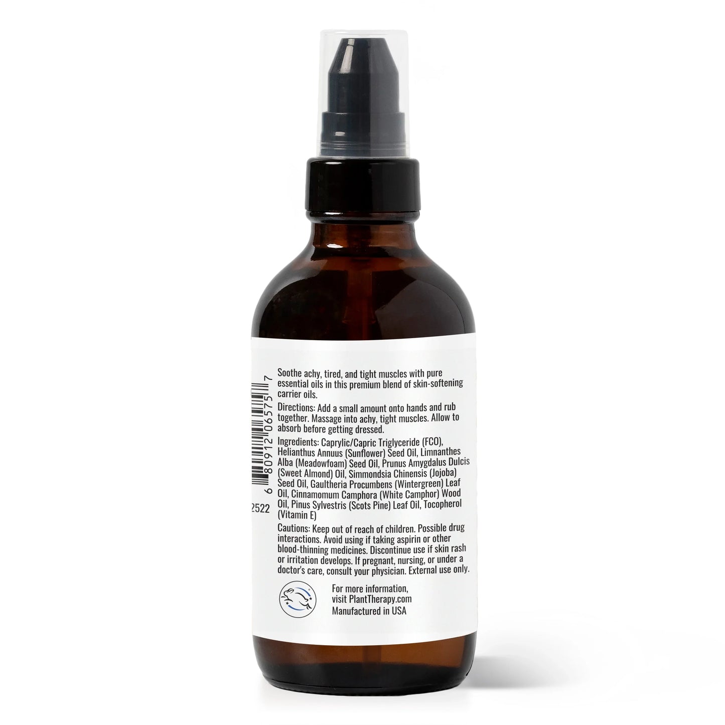 Muscle Aid Body Oil 4 oz