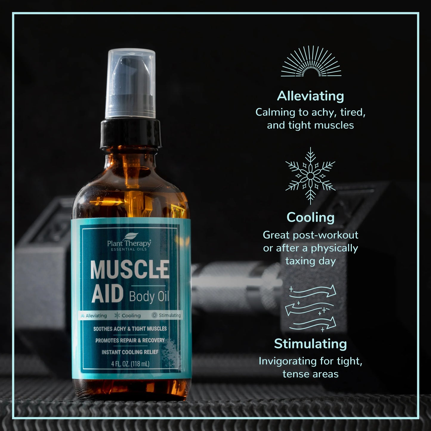 Muscle Aid Body Oil 4 oz