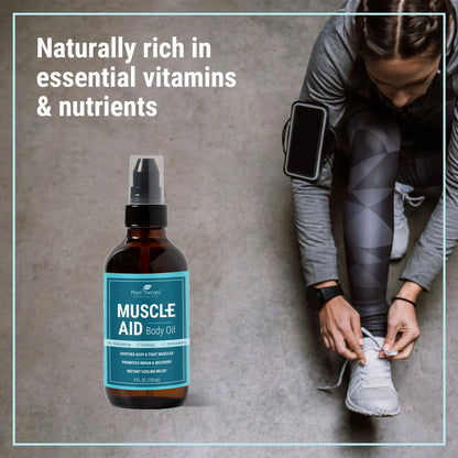 Muscle Aid Body Oil 4 oz