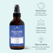 Pregnant Belly Body Oil with Shea