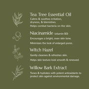 Tea Tree with Niacinamide Facial Serum