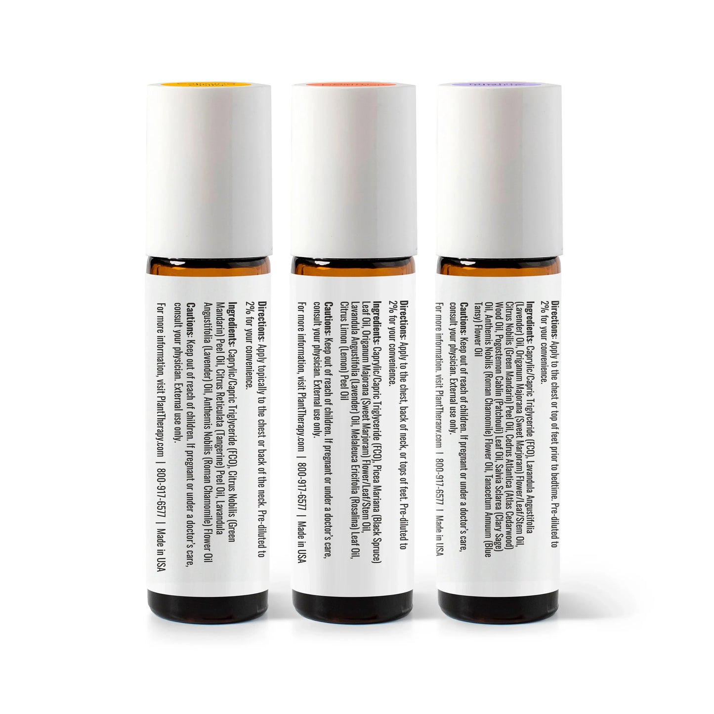 Kidsafe Essentials 3 Set - Pre Diluted Rollers