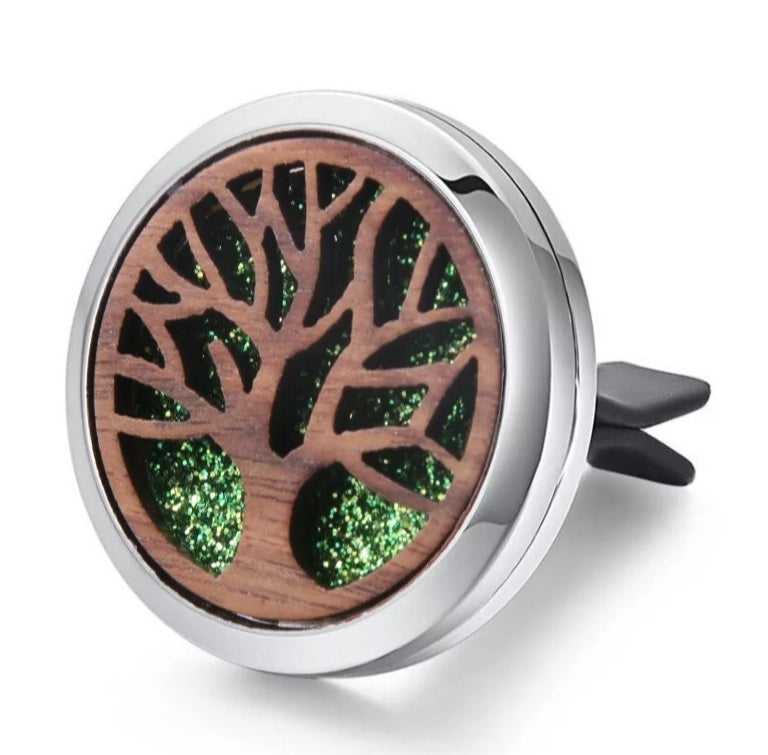 Wooden Tree Of Life Car Diffuser